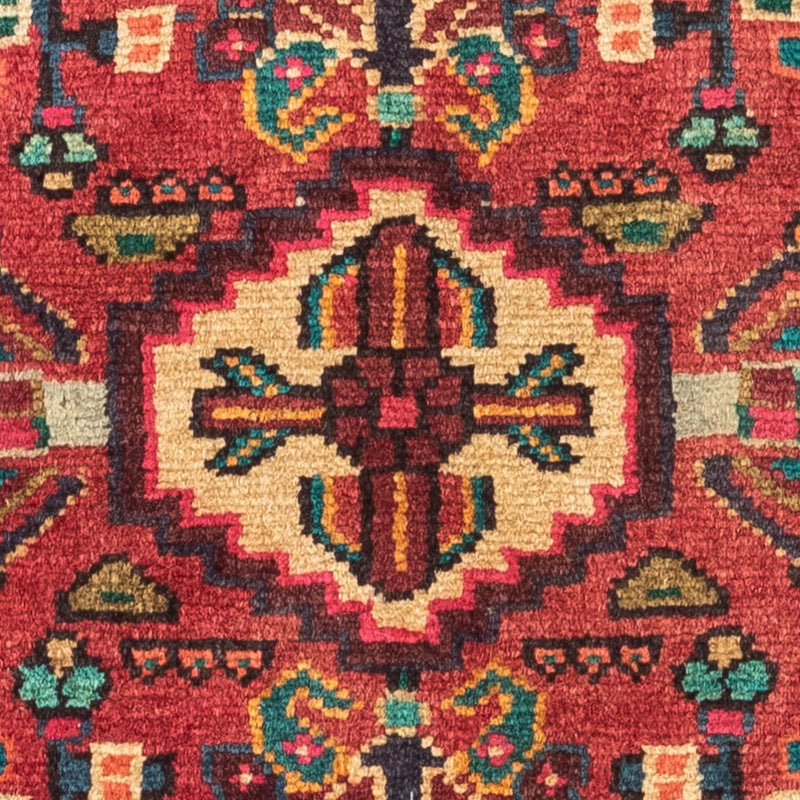 Alfombra persa - Nómada - 125 x 88 cm - rojo
