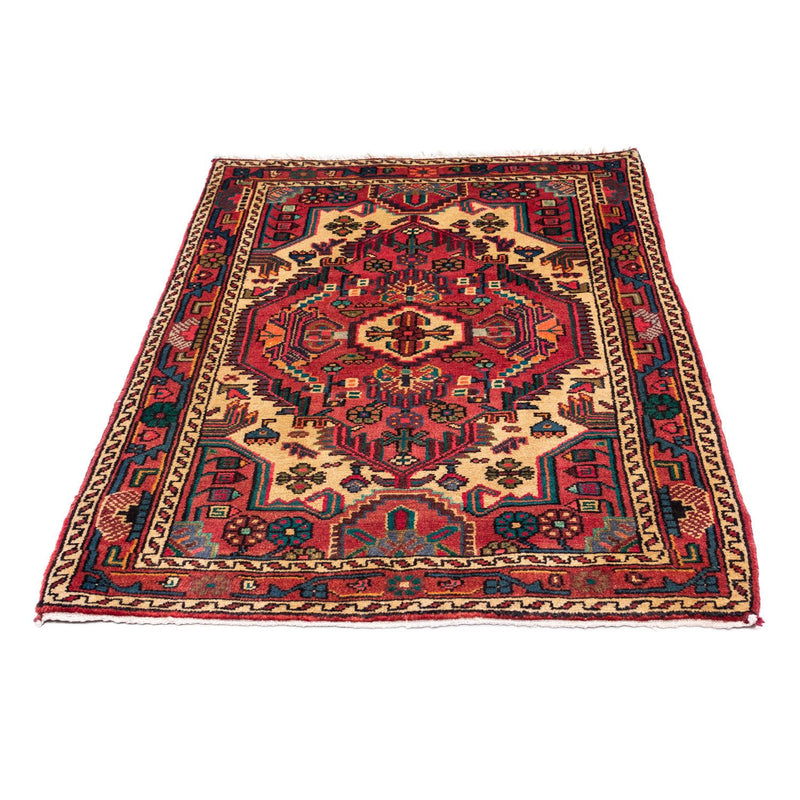 Alfombra persa - Nómada - 125 x 88 cm - rojo