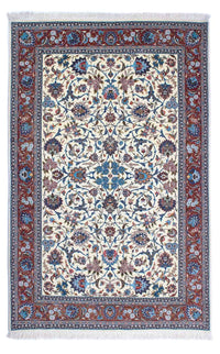 Alfombra persa - Ghom - 215 x 137 cm - beige