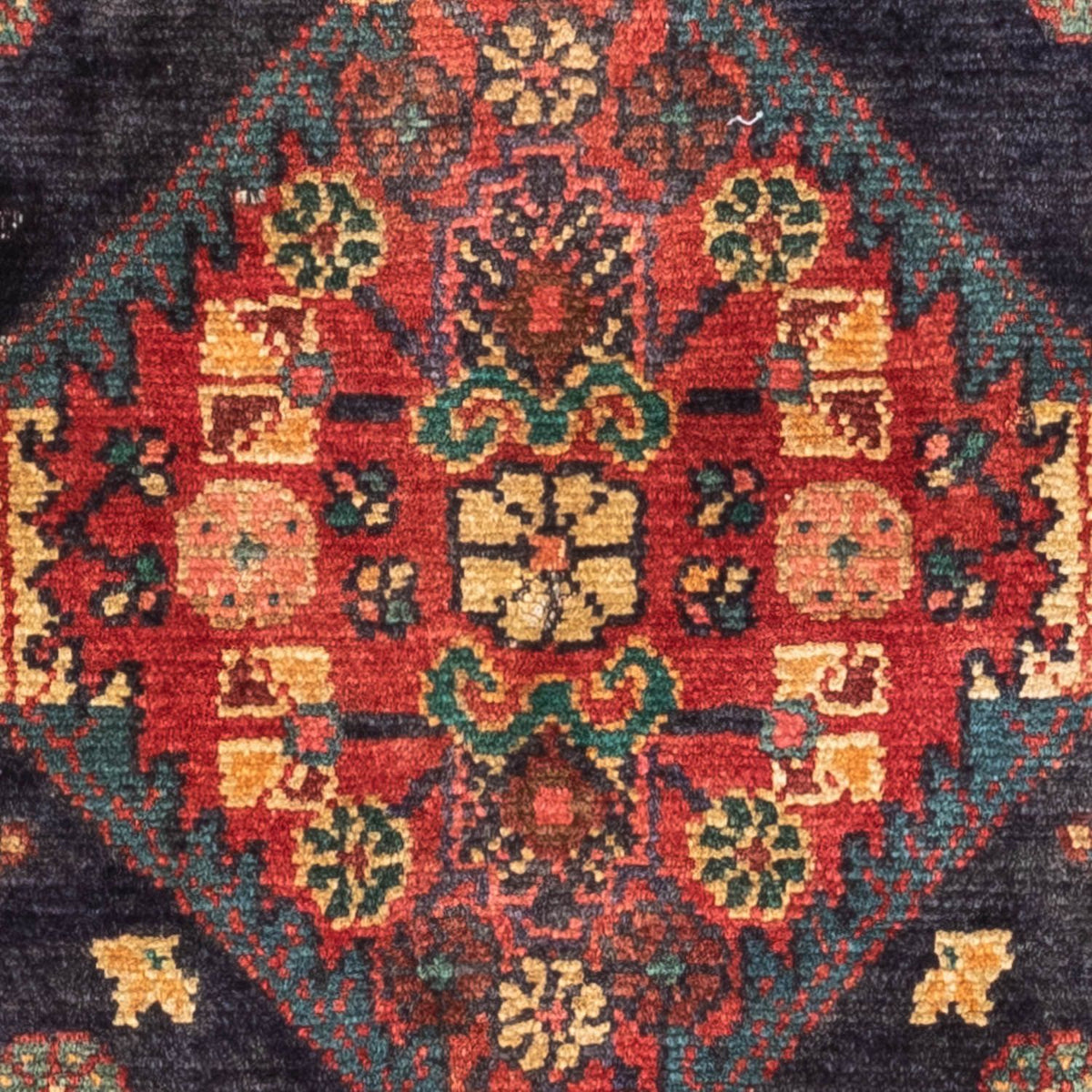 Alfombra persa - Nómada - 118 x 79 cm - rojo