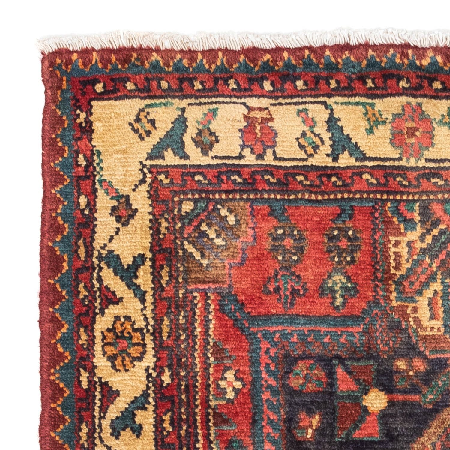 Alfombra persa - Nómada - 118 x 79 cm - rojo