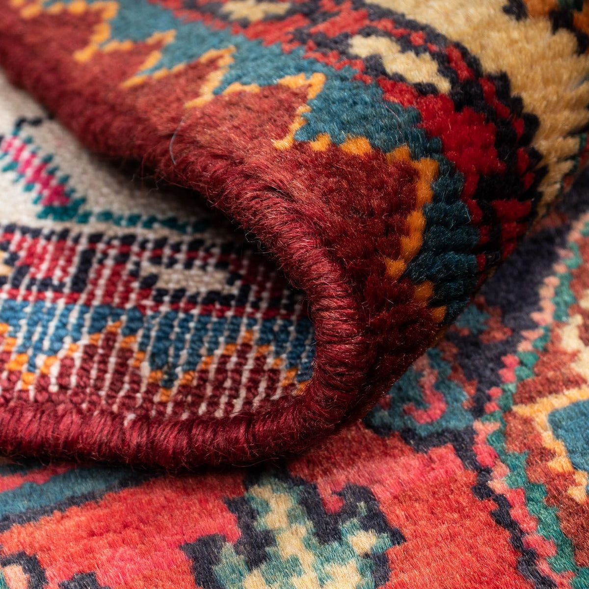 Alfombra persa - Nómada - 118 x 79 cm - rojo