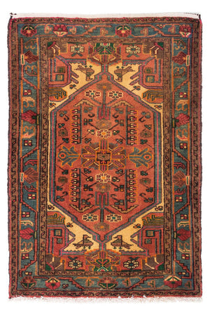 Alfombra persa - Nómada - 125 x 85 cm - rojo
