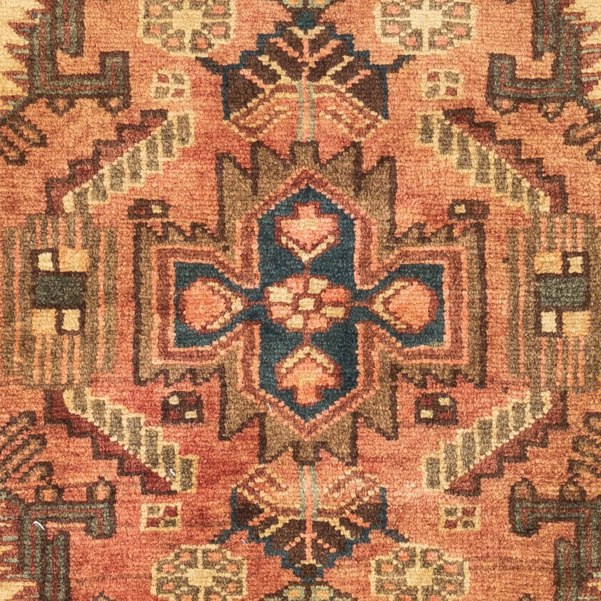 Alfombra persa - Nómada - 125 x 85 cm - rojo claro