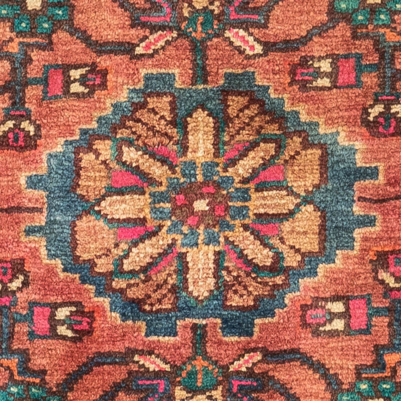 Alfombra persa - Nómada - 123 x 87 cm - rojo claro