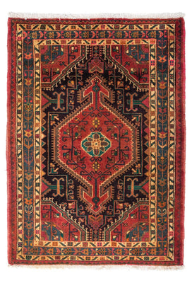 Alfombra persa - Nómada - 130 x 95 cm - rojo