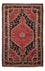 Alfombra persa - Nómada - 136 x 90 cm - rojo