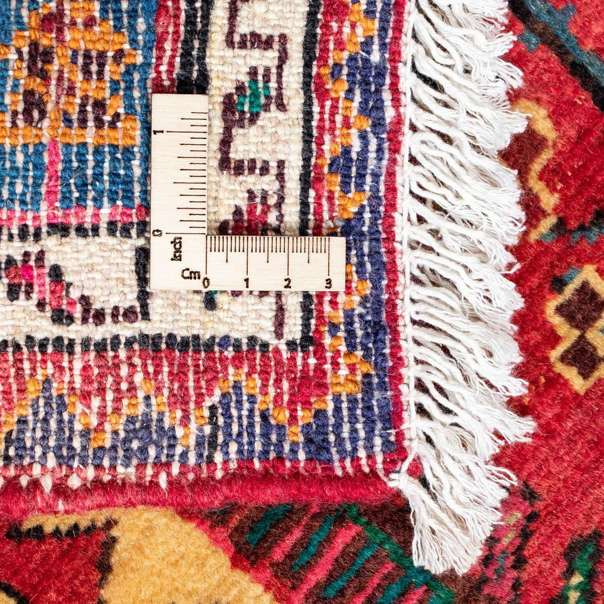 Alfombra persa - Nómada - 130 x 100 cm - rojo