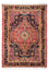 Alfombra persa - Nómada - 131 x 94 cm - rojo claro