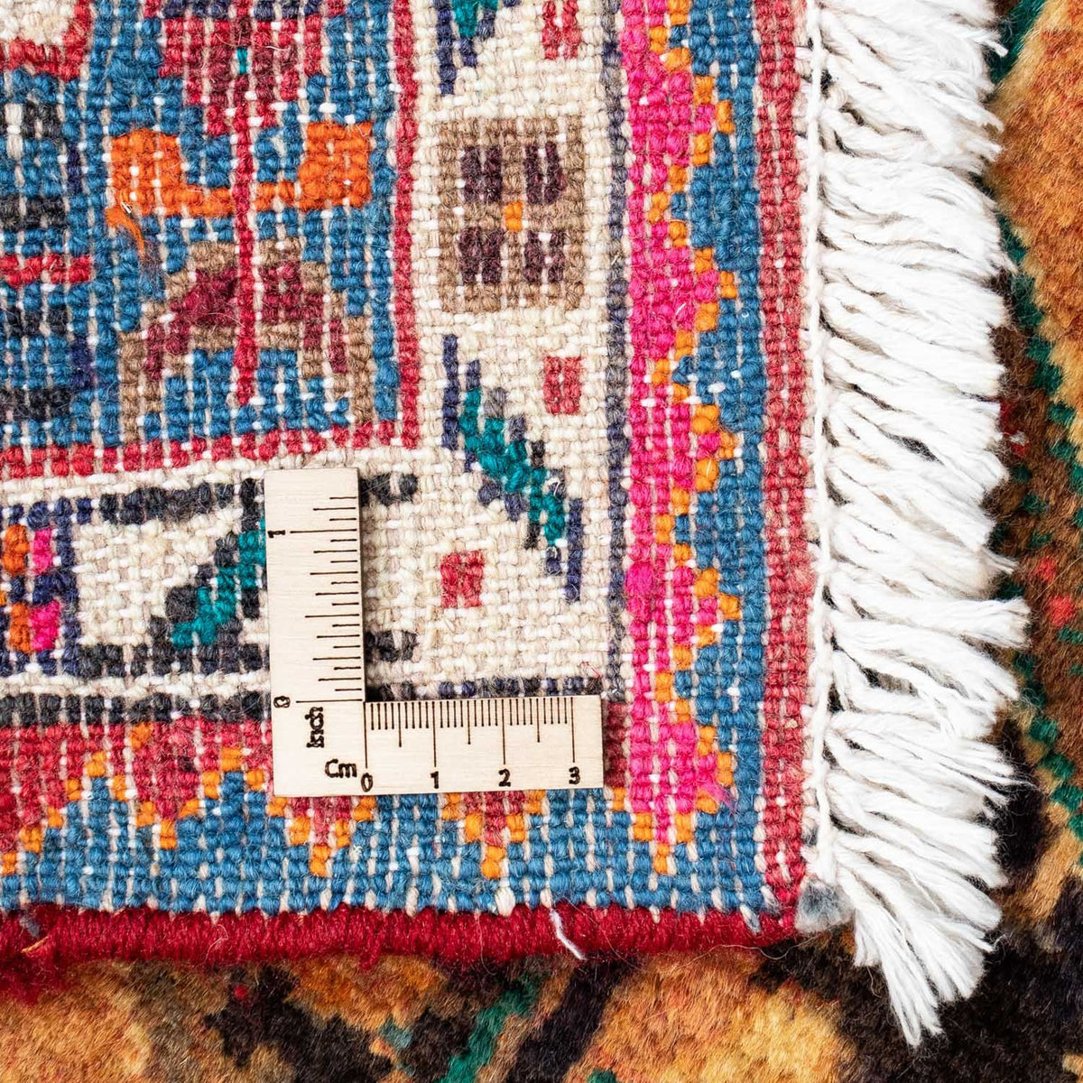 Alfombra persa - Nómada - 130 x 91 cm - marrón claro