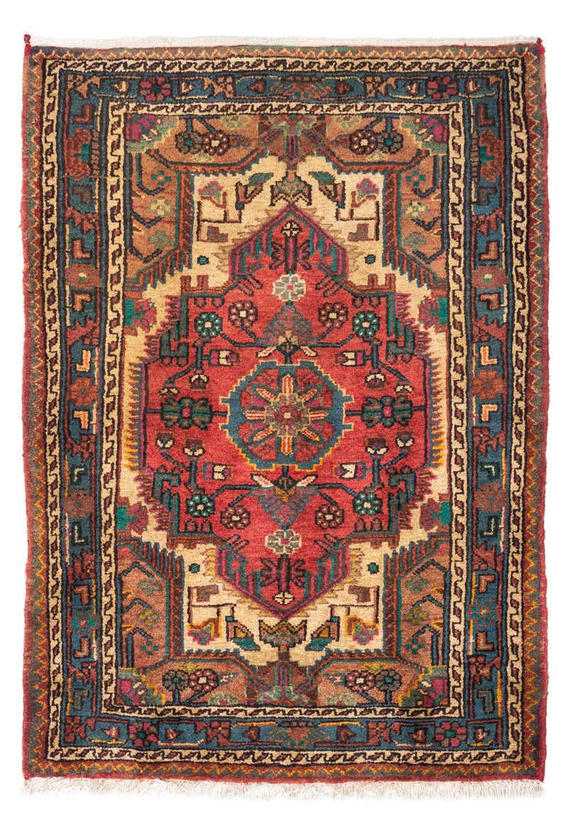 Alfombra persa - Nómada - 120 x 85 cm - rojo