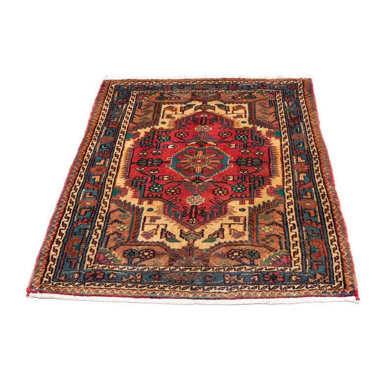 Alfombra persa - Nómada - 120 x 85 cm - rojo