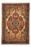 Alfombra persa - Nómada - 125 x 86 cm - marrón claro