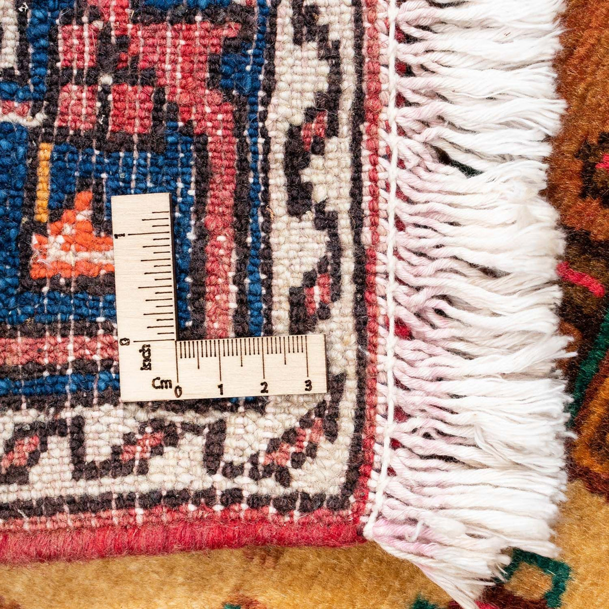 Alfombra persa - Nómada - 125 x 86 cm - marrón claro