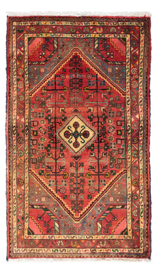 Alfombra persa - Nómada - 140 x 82 cm - rojo