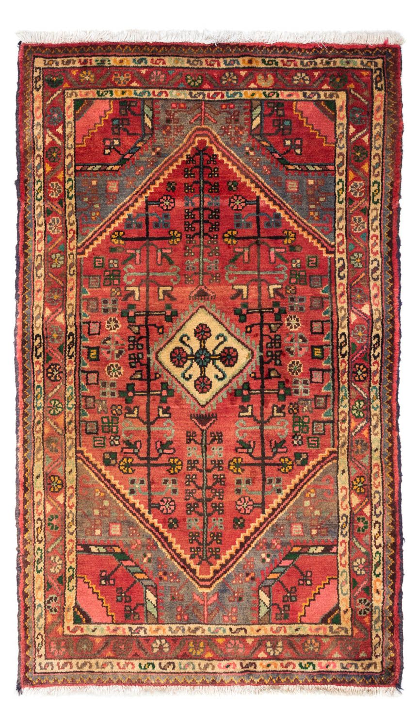 Alfombra persa - Nómada - 140 x 82 cm - rojo