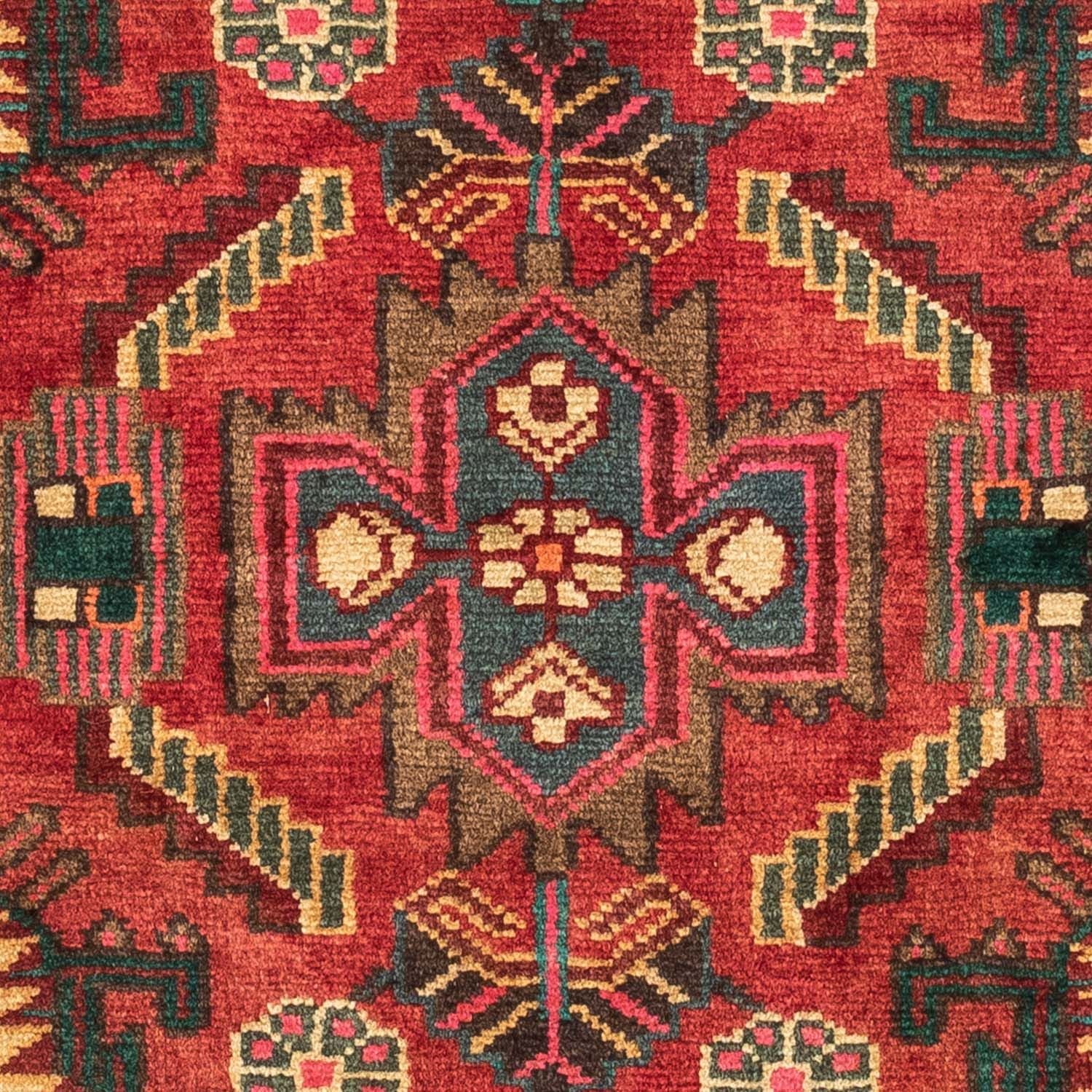 Alfombra persa - Nómada - 128 x 85 cm - rojo