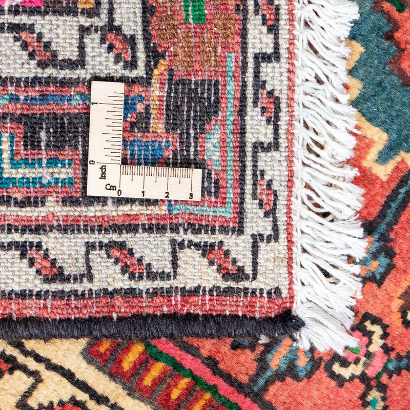 Alfombra persa - Nómada - 125 x 85 cm - rojo claro