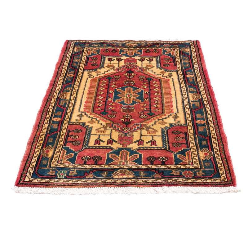 Alfombra persa - Nómada - 138 x 92 cm - rojo