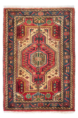 Alfombra persa - Nómada - 124 x 83 cm - rojo