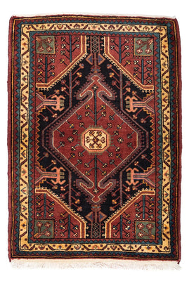 Alfombra persa - Nómada - 122 x 92 cm - rojo