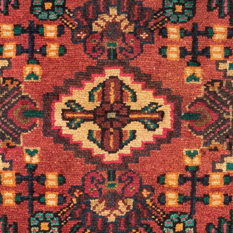 Alfombra persa - Nómada - 130 x 80 cm - rojo