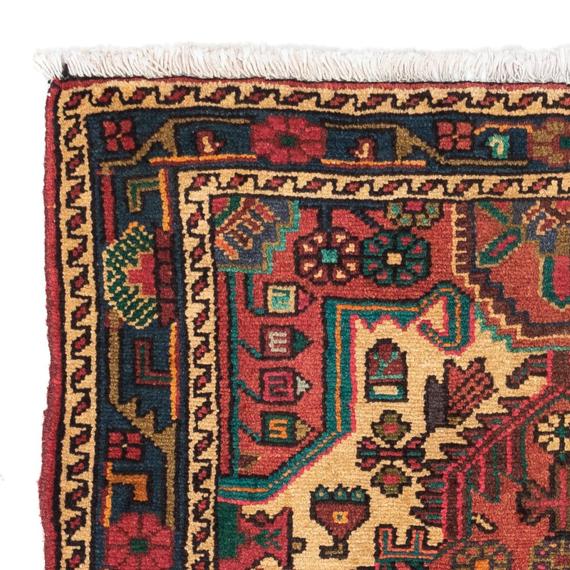 Alfombra persa - Nómada - 130 x 80 cm - rojo