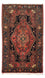 Alfombra persa - Nómada - 129 x 78 cm - rojo claro