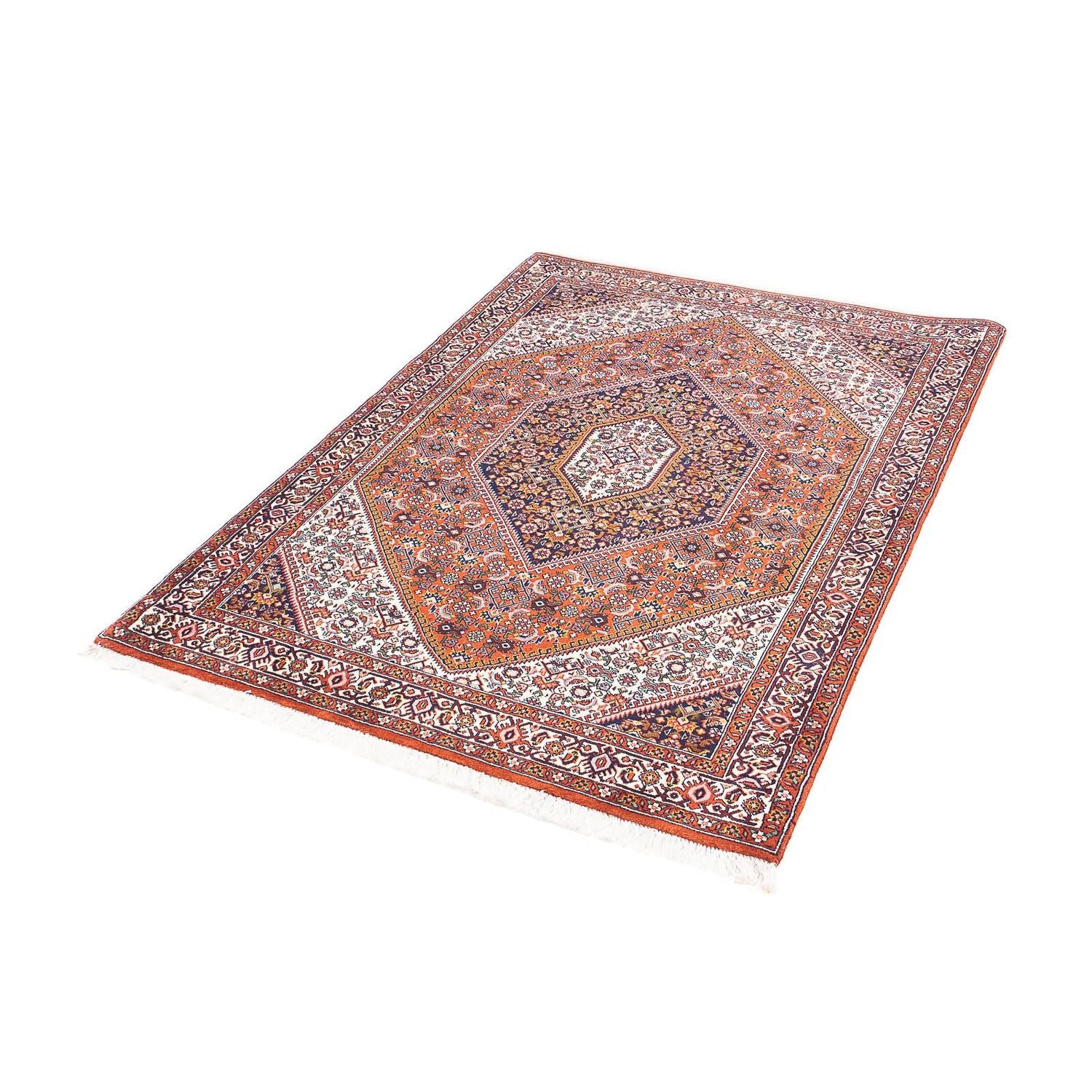 Alfombra persa - Bidjar - 160 x 101 cm - naranja