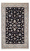 Alfombra Persa - Nain - Prima - 208 x 127 cm - azul oscuro