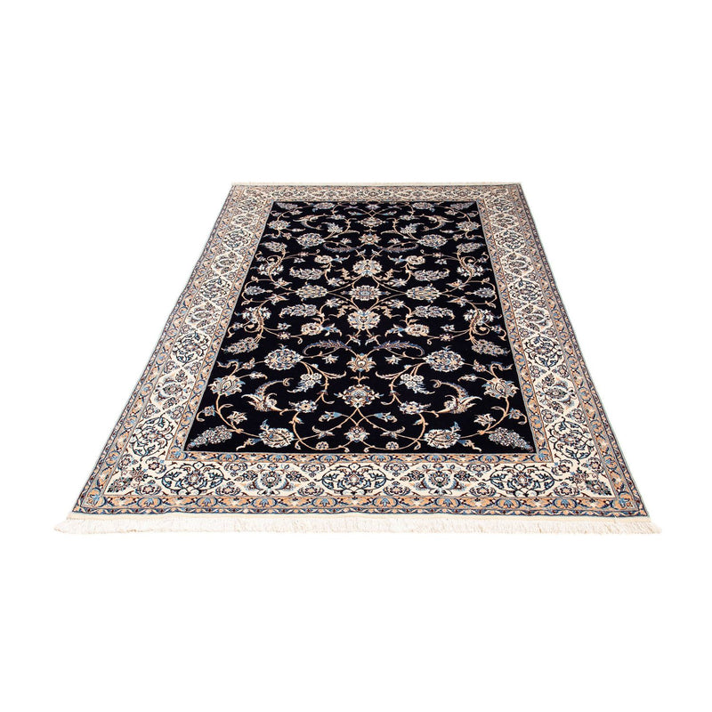 Alfombra Persa - Nain - Prima - 208 x 127 cm - azul oscuro