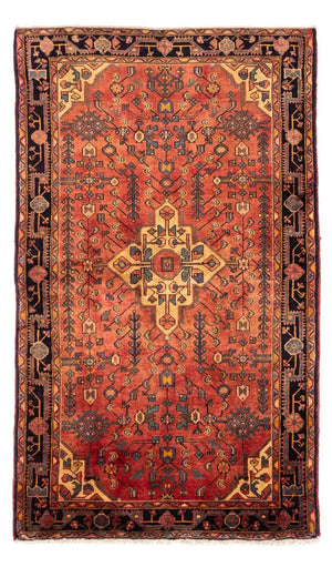 Alfombra persa - Nómada - 242 x 147 cm - rojo claro