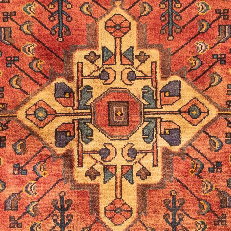 Alfombra persa - Nómada - 242 x 147 cm - rojo claro