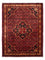 Alfombra persa - Nómada - 211 x 165 cm - rojo oscuro