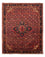 Alfombra persa - Nómada - 203 x 157 cm - rojo oscuro
