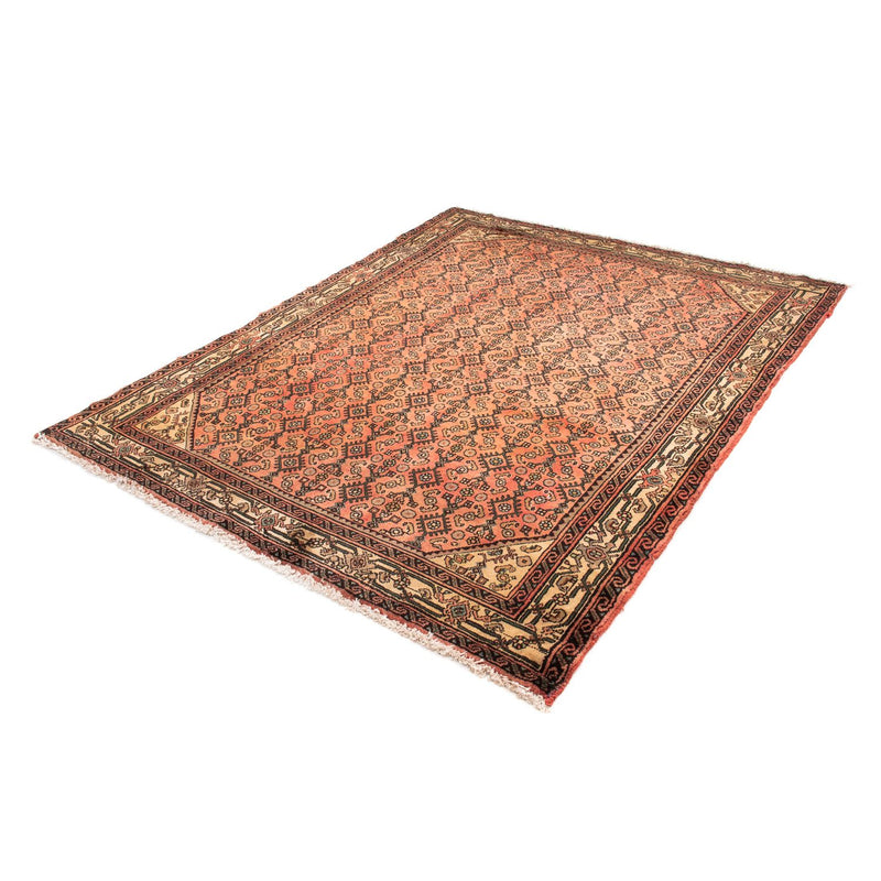 Alfombra persa - Nómada - 200 x 155 cm - rojo claro