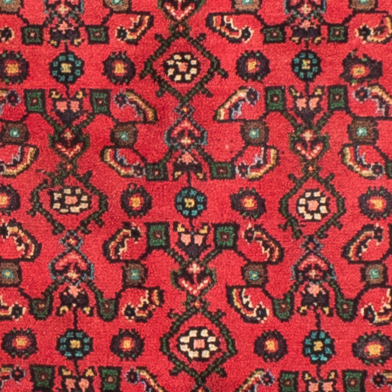 Alfombra persa - Nómada - 199 x 150 cm - rojo oscuro