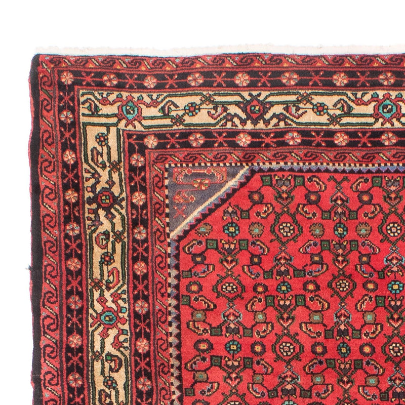 Alfombra persa - Nómada - 199 x 150 cm - rojo oscuro
