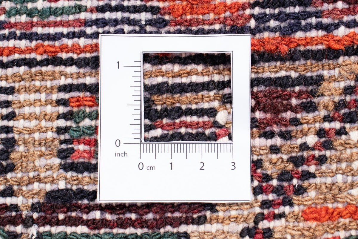 Alfombra persa - Nómada - 221 x 144 cm - rojo oscuro