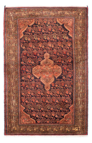 Alfombra persa - Nómada - 207 x 128 cm - marrón
