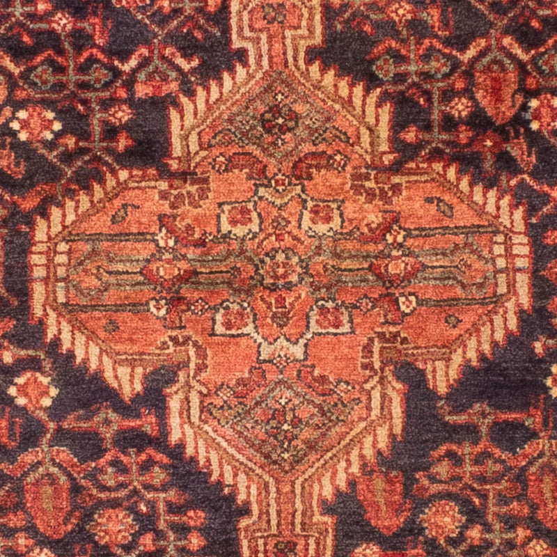 Alfombra persa - Nómada - 207 x 128 cm - marrón