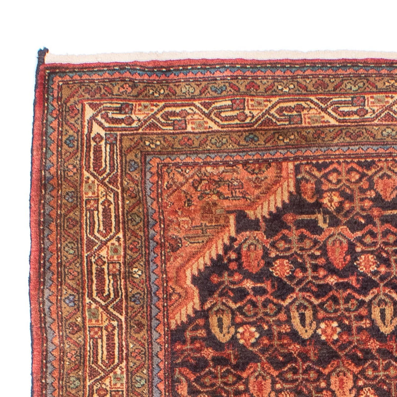 Alfombra persa - Nómada - 207 x 128 cm - marrón
