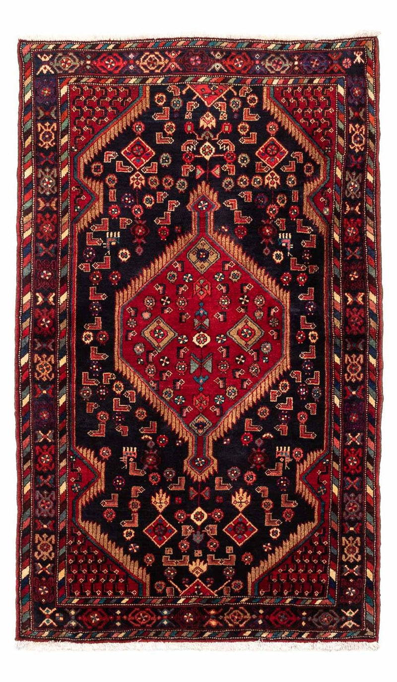 Alfombra persa - Nómada - 225 x 160 cm - azul oscuro