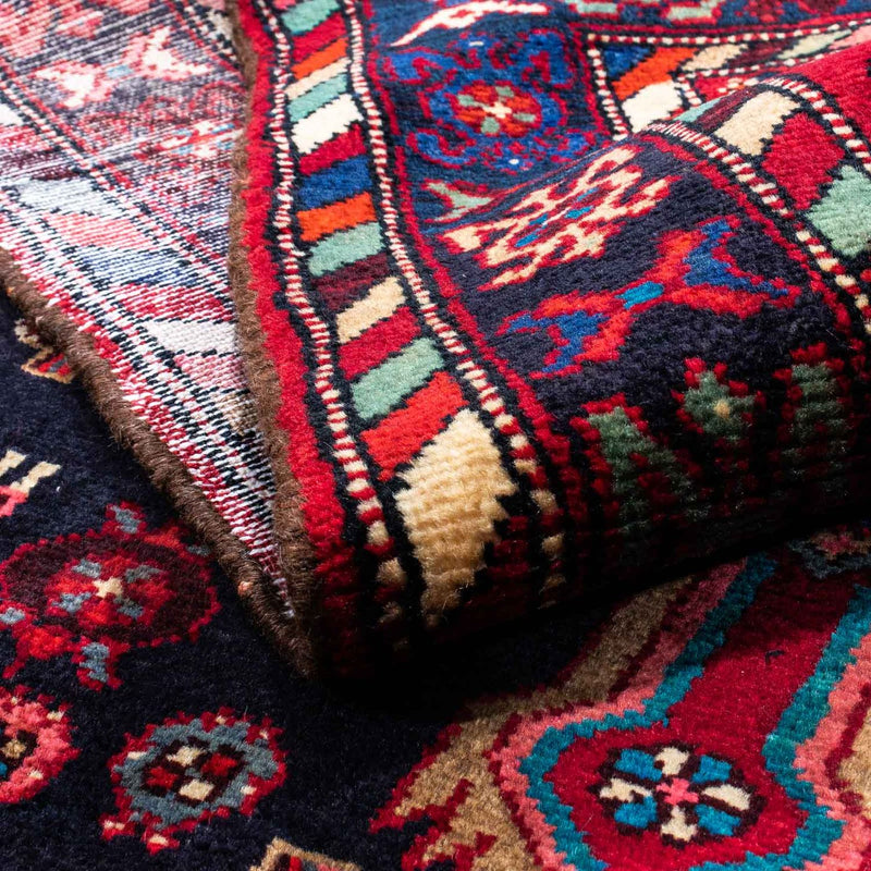 Alfombra persa - Nómada - 225 x 160 cm - azul oscuro