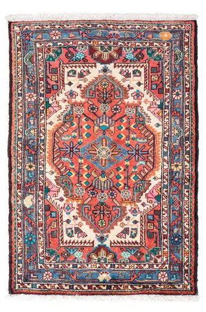 Alfombra persa - Nómada - 130 x 85 cm - rojo
