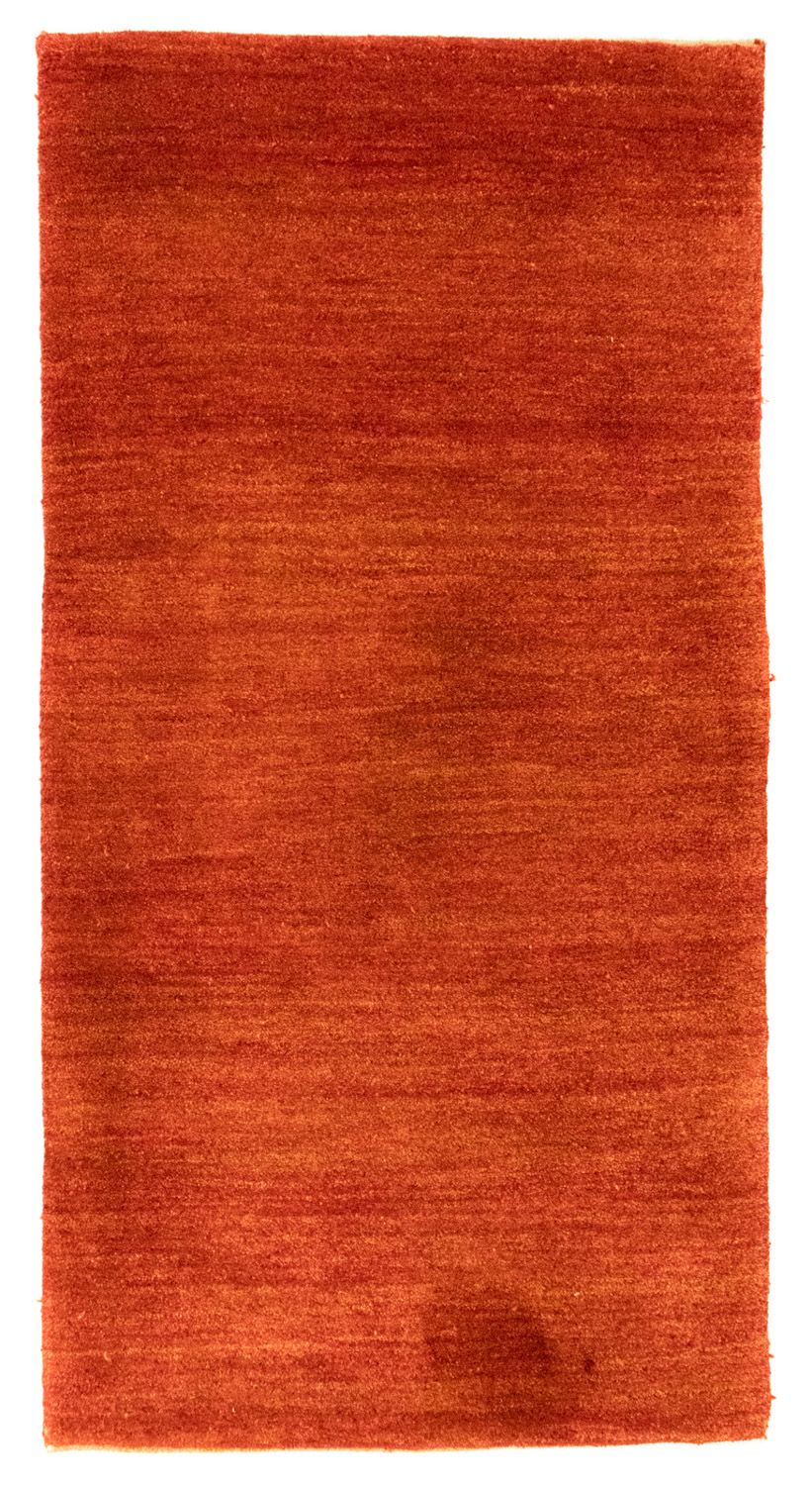Alfombra Gabbeh - Persa - 140 x 70 cm - rojo