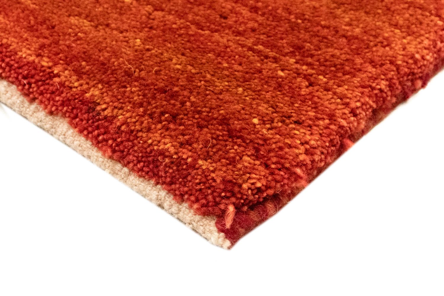 Alfombra Gabbeh - Persa - 140 x 70 cm - rojo
