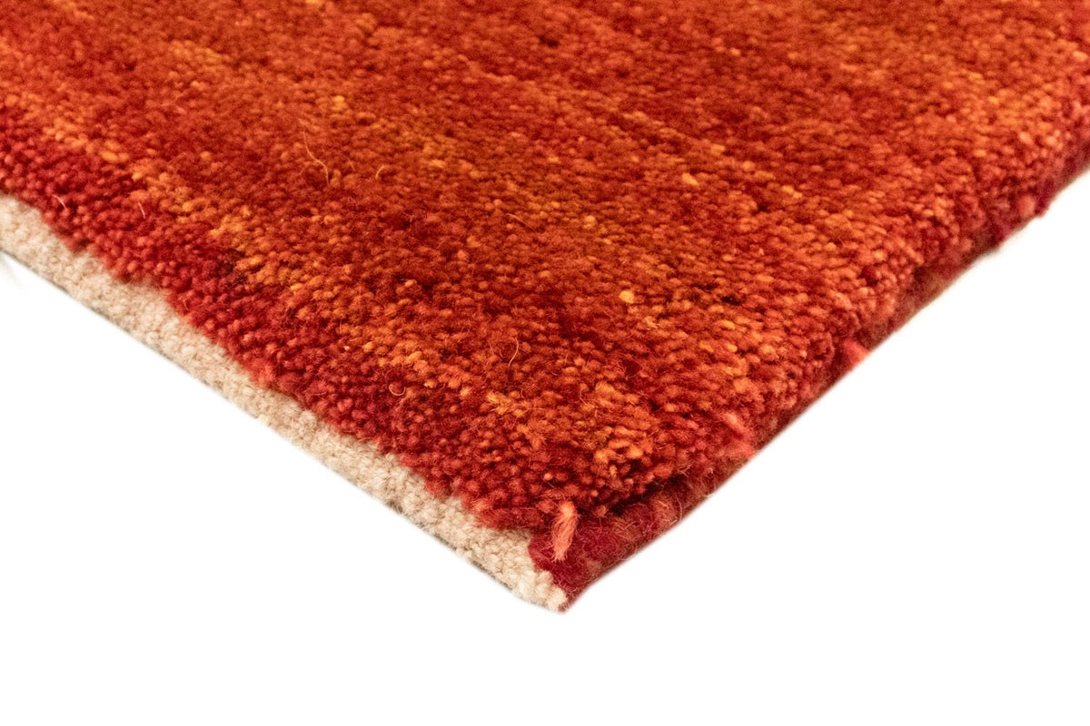 Alfombra Gabbeh - Persa - 140 x 70 cm - rojo