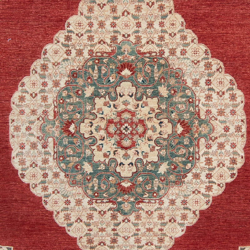 Alfombra Ziegler - 304 x 240 cm - rojo oscuro