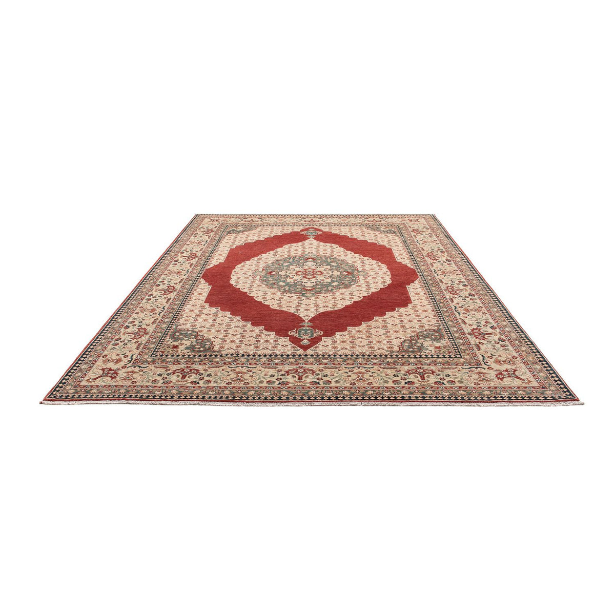 Alfombra Ziegler - 304 x 240 cm - rojo oscuro